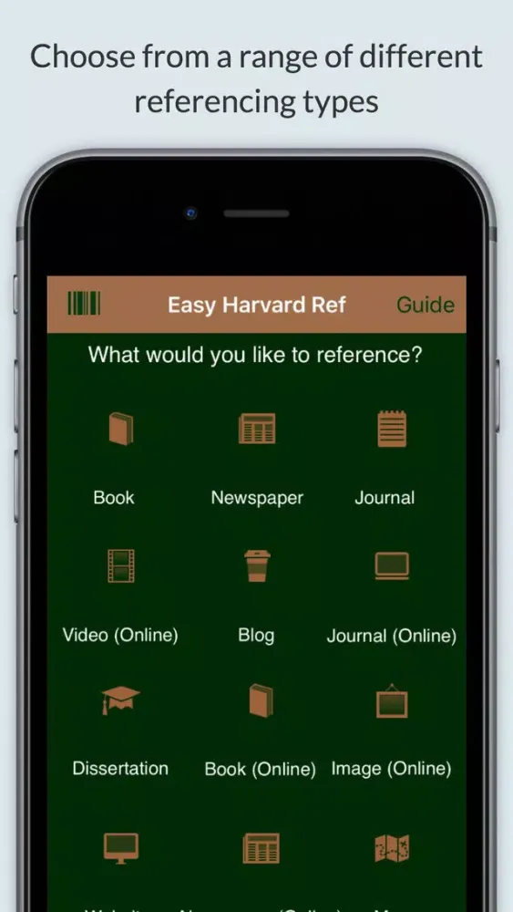 Easy Harvard Referencing Generator स्क्रीनशॉट