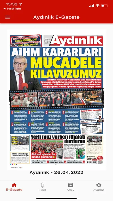 تصاویر Aydınlık E-Gazete