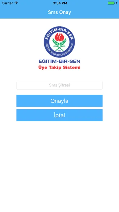 EBS Üye Takip Screenshots