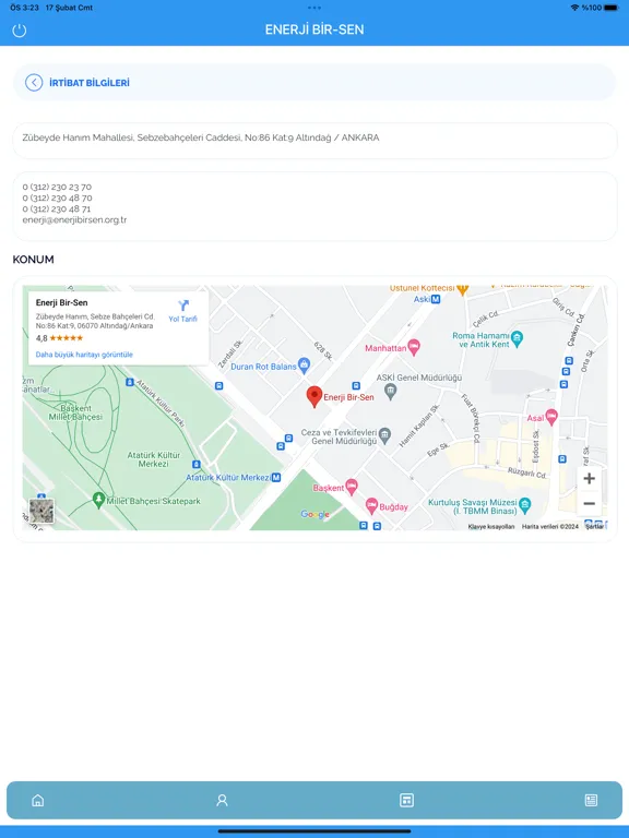 Enerji Bir-Sen Dijital Kimlik iPad  Screenshots