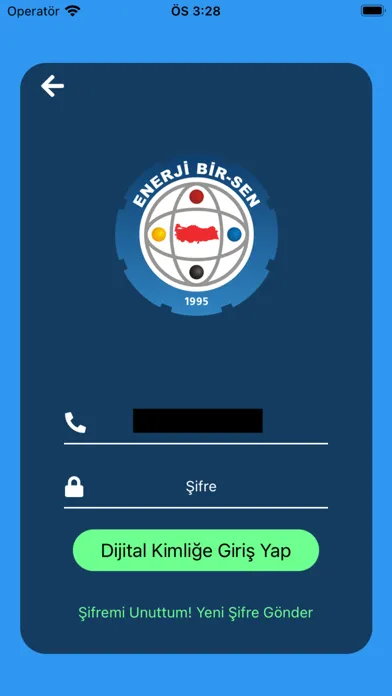 Enerji Bir-Sen Dijital Kimlik Screenshots