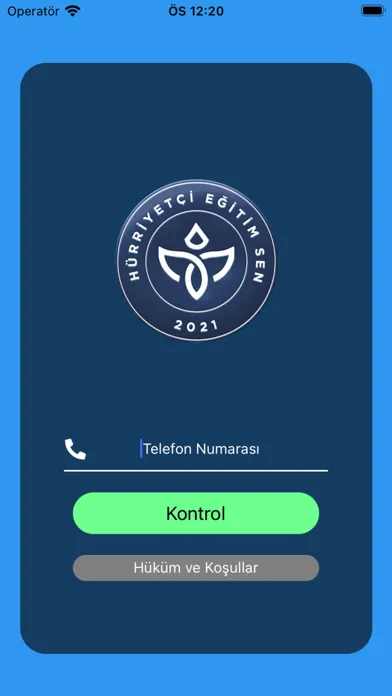 Zrzuty ekranu HÜR-SEN Dijital Kimlik