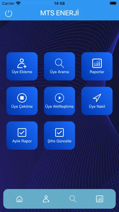 MTS Enerji Üye Takip应用截图