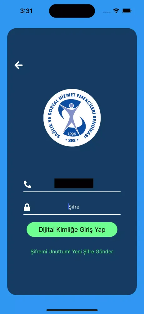 SES Dijital Kimlik Screenshots