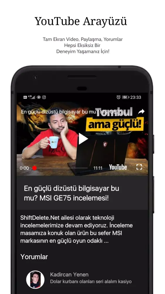 Capturas de tela do TeknoApp
