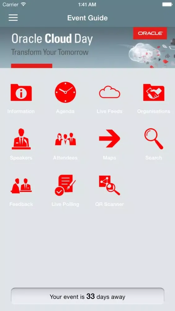 Oracle Cloud Day ZA स्क्रीनशॉट