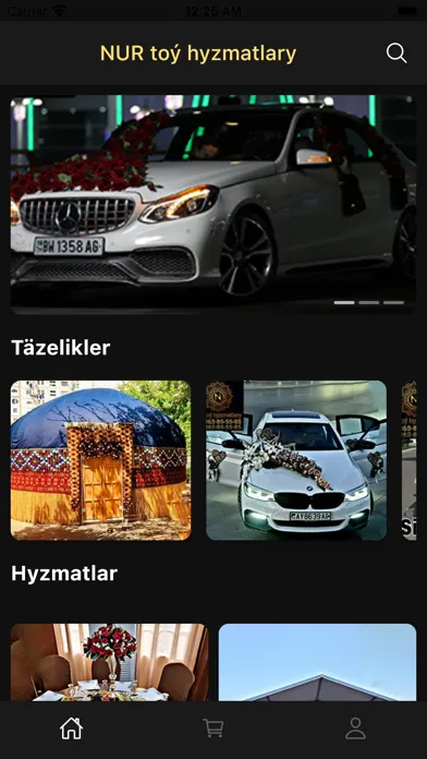 Capturas de tela do NUR toy hyzmatlary