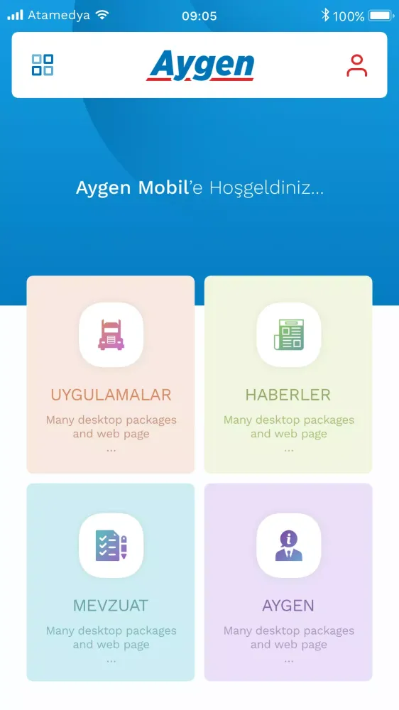 Aygen Mobil Screenshots