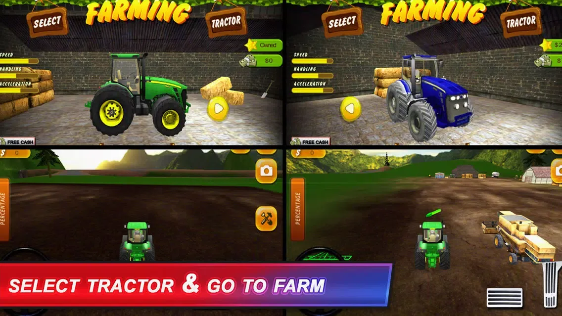 American Farm Simulator:Diesel Truck Harvest Crop Screenshots