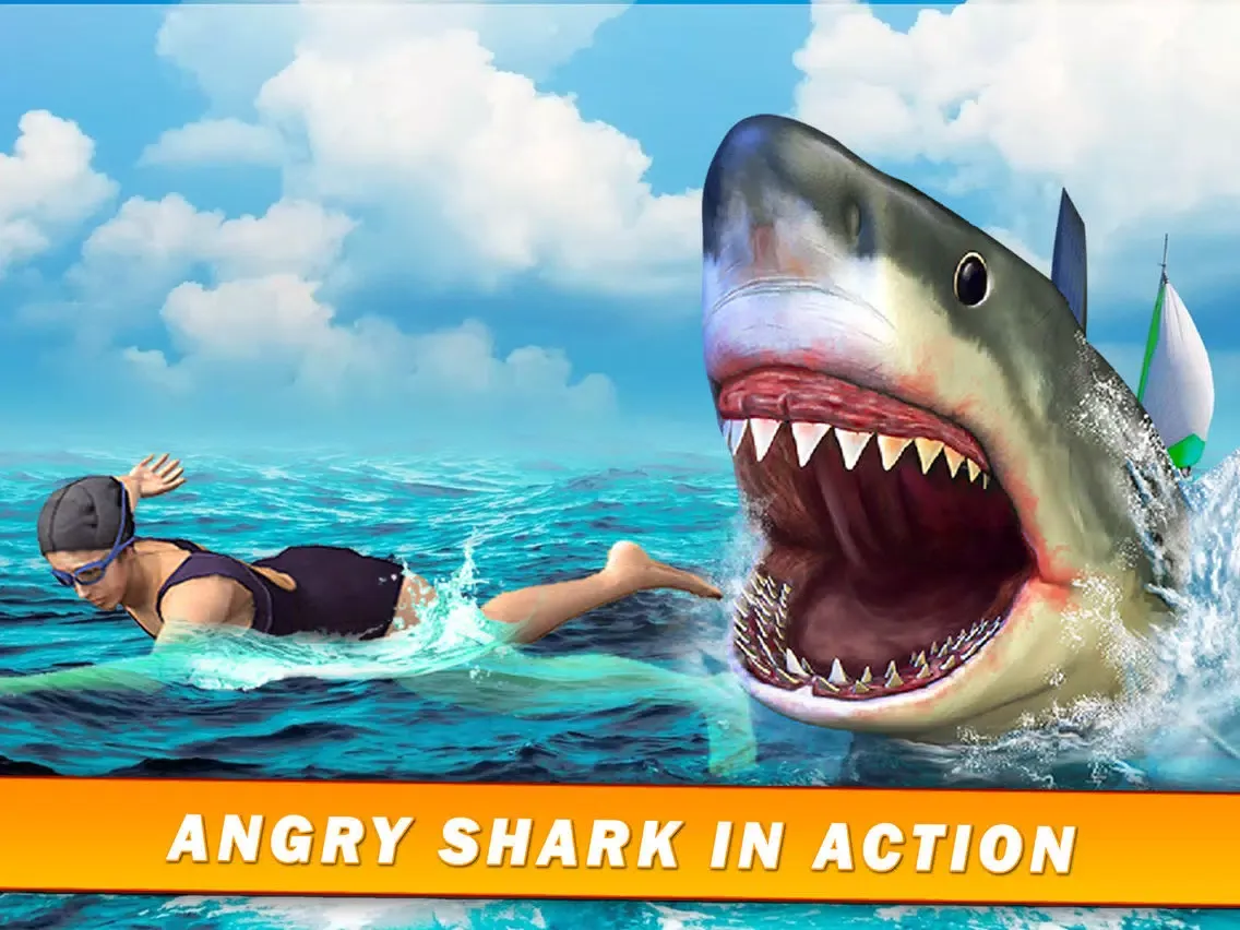 Deadly Jaws Shark Evolution : Hungry Attack World iPad 应用截图