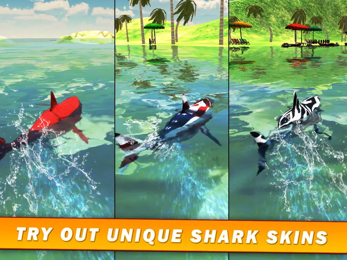 Deadly Jaws Shark Evolution : Hungry Attack World iPad 应用截图