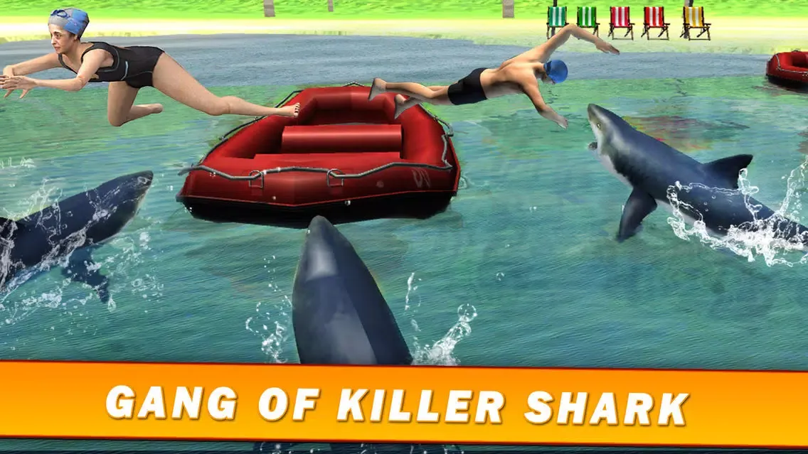 Deadly Jaws Shark Evolution : Hungry Attack World应用截图
