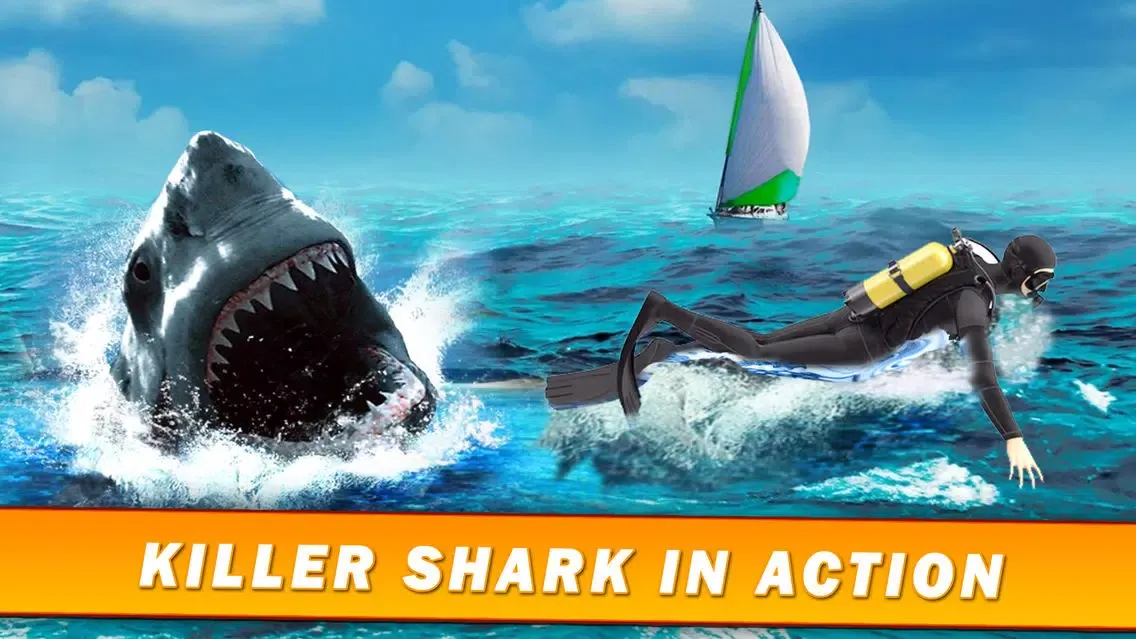Deadly Jaws Shark Evolution : Hungry Attack World应用截图