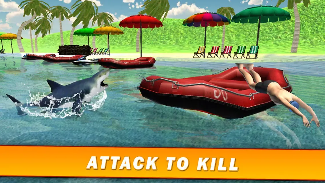 Deadly Jaws Shark Evolution : Hungry Attack World应用截图