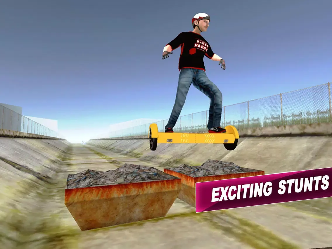 Zrzuty ekranu Hoverbard Racing Game Boy: Real Life Simulator iPad 