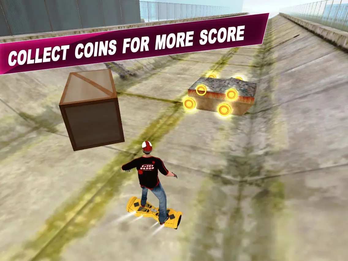 Zrzuty ekranu Hoverbard Racing Game Boy: Real Life Simulator iPad 