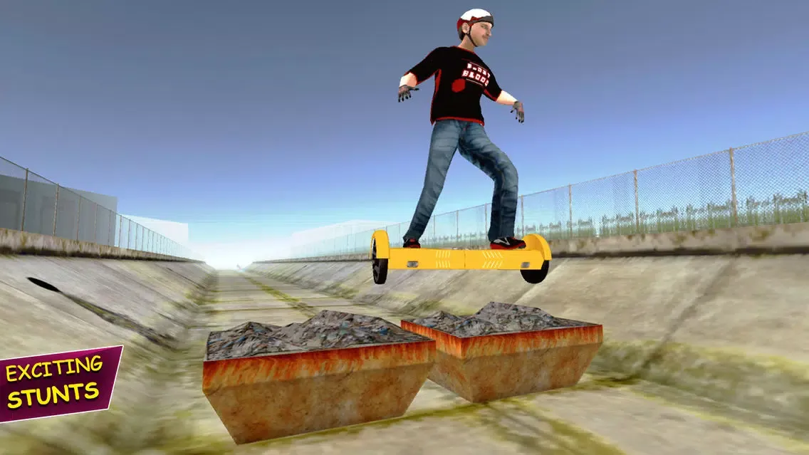 Zrzuty ekranu Hoverbard Racing Game Boy: Real Life Simulator