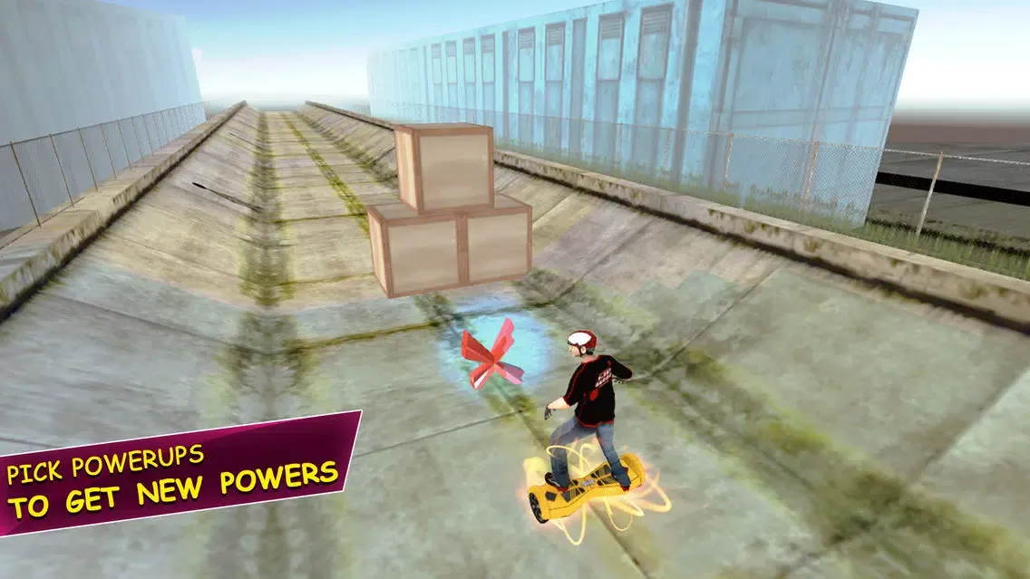 Zrzuty ekranu Hoverbard Racing Game Boy: Real Life Simulator