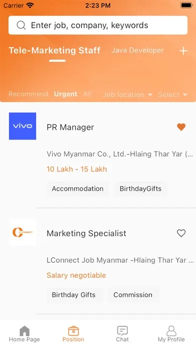 LConnect Job Myanmar سکرین شاٹس