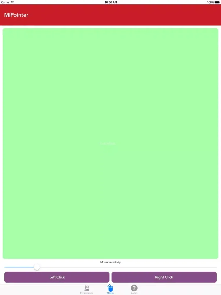 MiPointer iPad  스크린샷