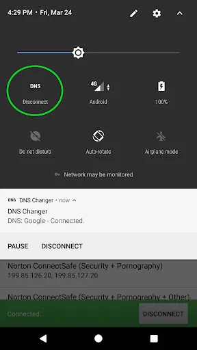DNS Changer - Lilly スクリーンショット