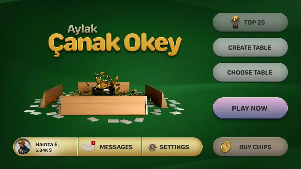 Aylak Çanak Okey Screenshots