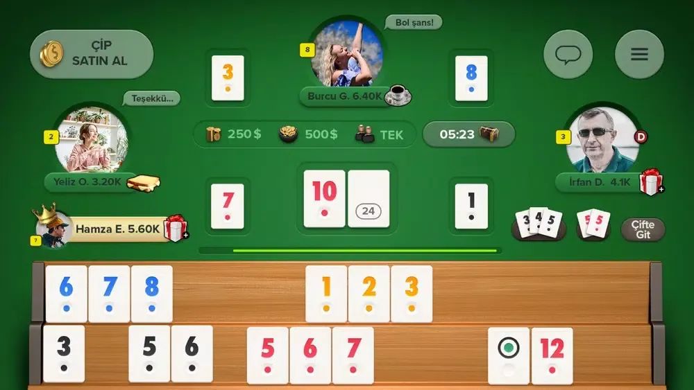 Aylak Çanak Okey Screenshots