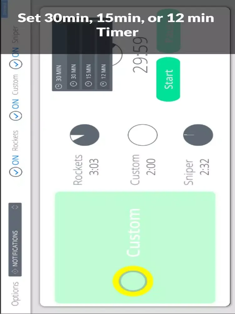 Aylo Timer iPad 應用截圖