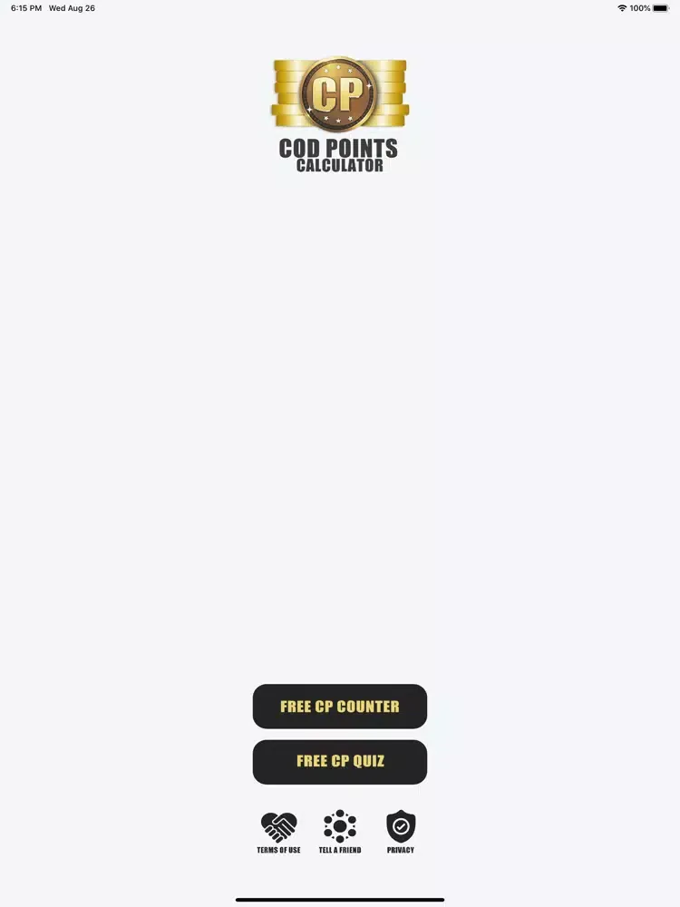Zrzuty ekranu COD Points Counter: COD Mobile iPad 
