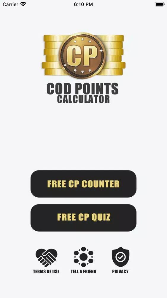 Zrzuty ekranu COD Points Counter: COD Mobile