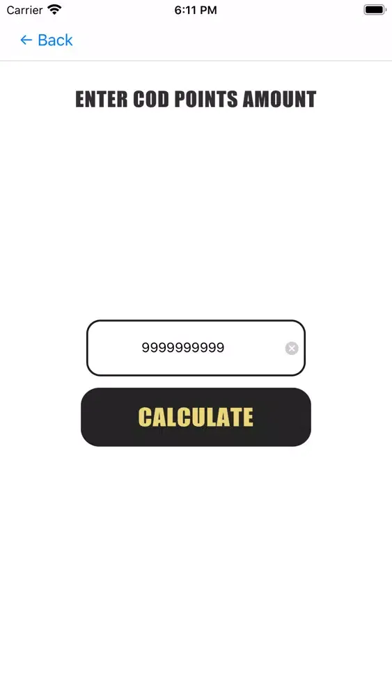 Zrzuty ekranu COD Points Counter: COD Mobile