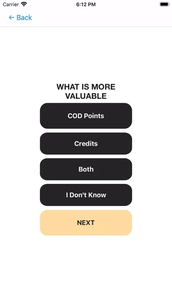 Zrzuty ekranu COD Points Counter: COD Mobile