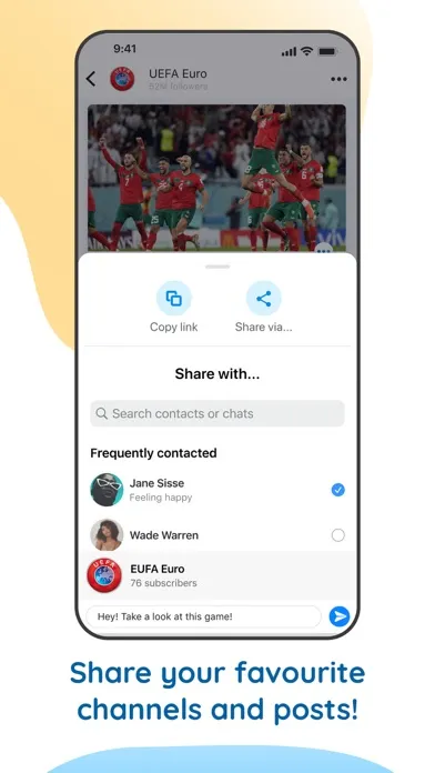 Screenshot di Ayoba