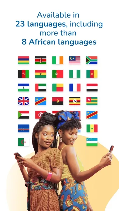 Screenshot di Ayoba