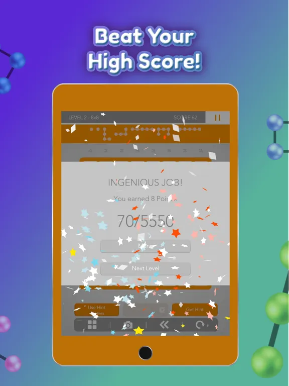 Tangkapan skrin Logic Dots 2: Connect Riddle iPad 