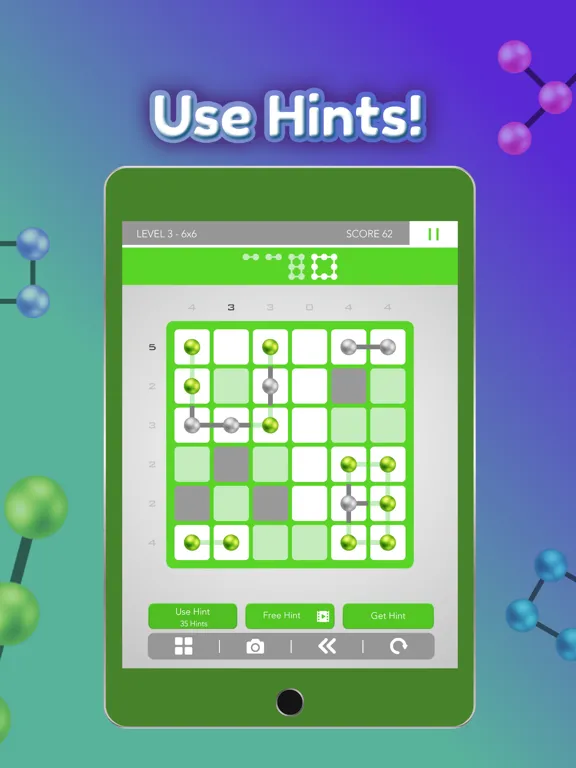 Tangkapan skrin Logic Dots 2: Connect Riddle iPad 