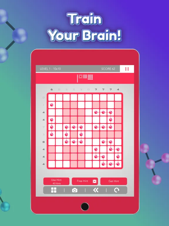 Tangkapan skrin Logic Dots 2: Connect Riddle iPad 