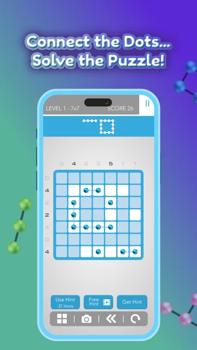 Tangkapan skrin Logic Dots 2: Connect Riddle