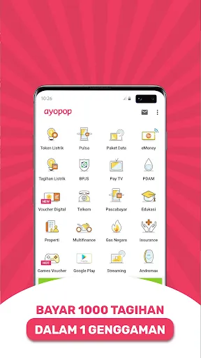 Zrzuty ekranu Ayopop