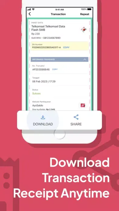 Capturas de tela do Ayopop - Pulsa, PLN, BPJS