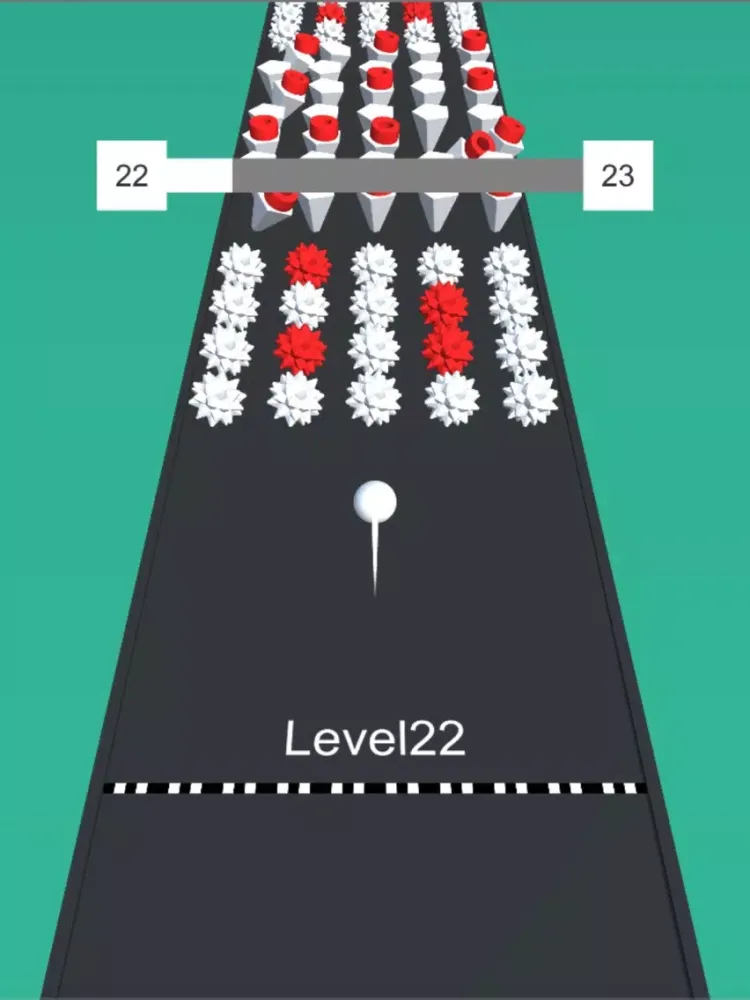 Color Bump 3d : Sperm Race 3d iPad  स्क्रीनशॉट