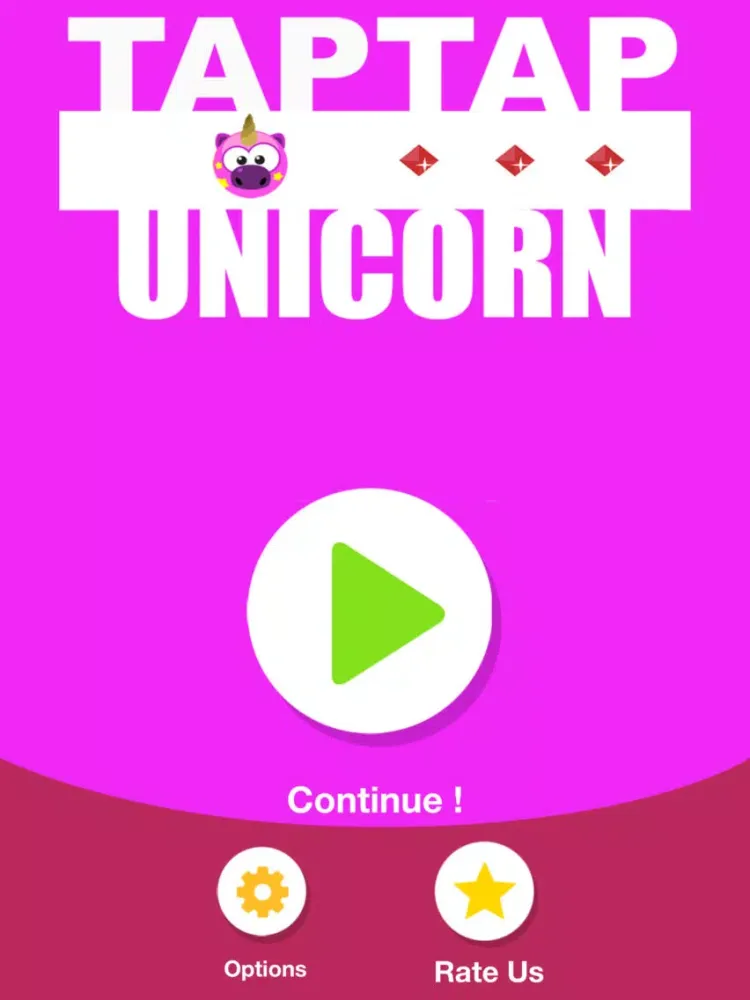 Unicorn Run - Tap Tap iPad 應用截圖