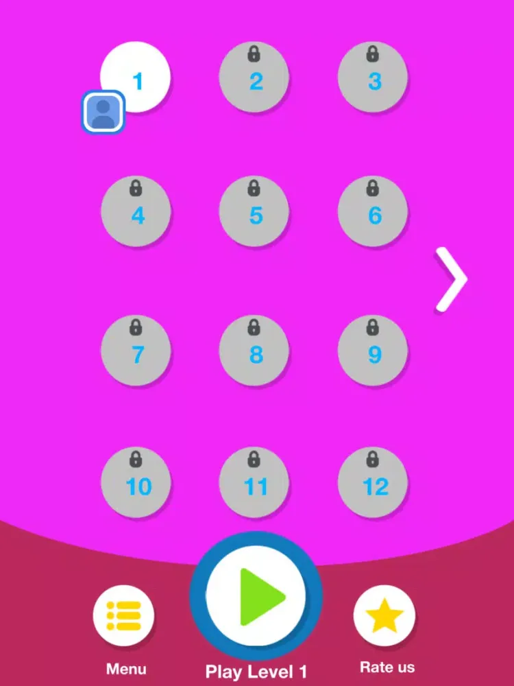 Unicorn Run - Tap Tap iPad 應用截圖
