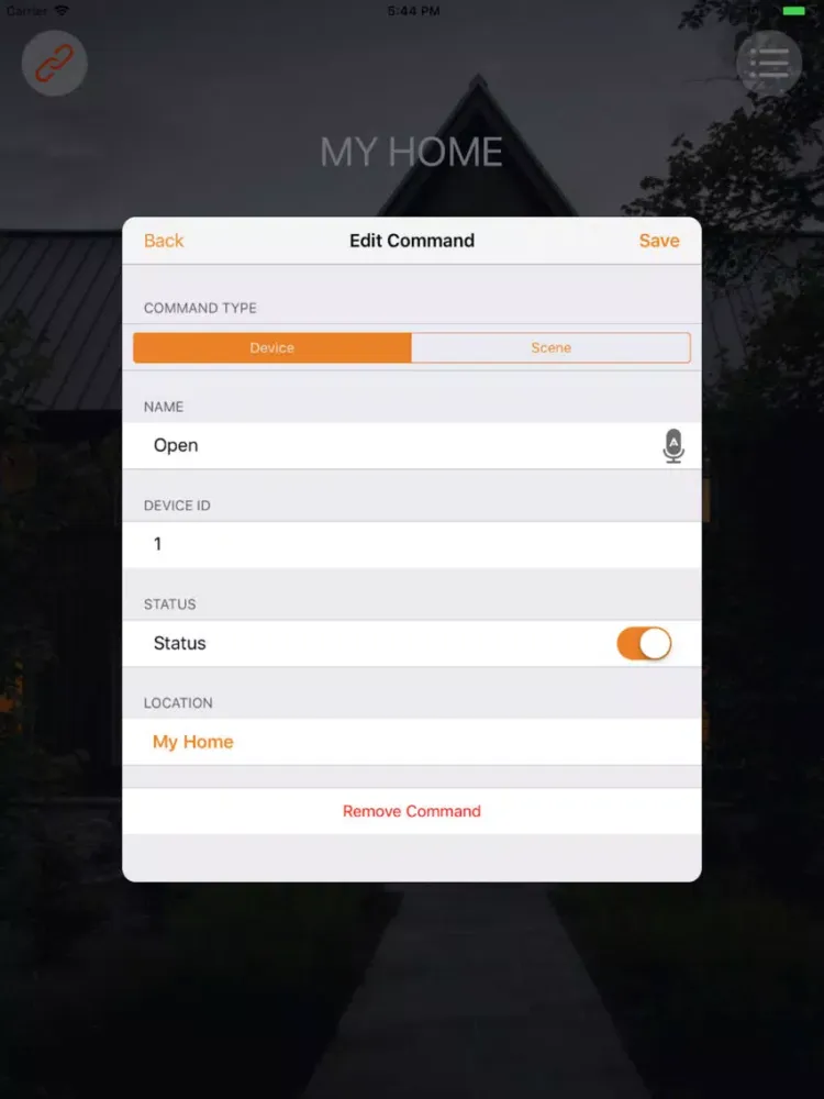 Captures d'écran de Aypro Voice Control Bridge iPad 