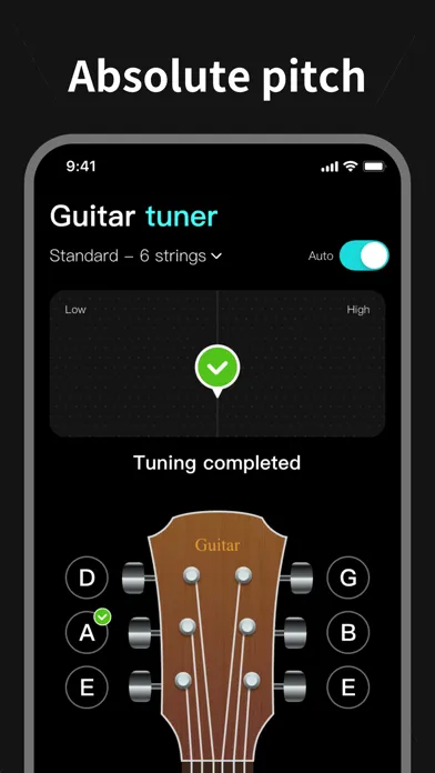 Tangkapan skrin Tuner-Guitar&Ukulele&Bass