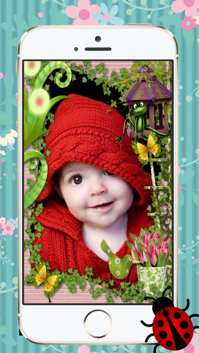 Tangkapan skrin Baby & Kids Photo Frames