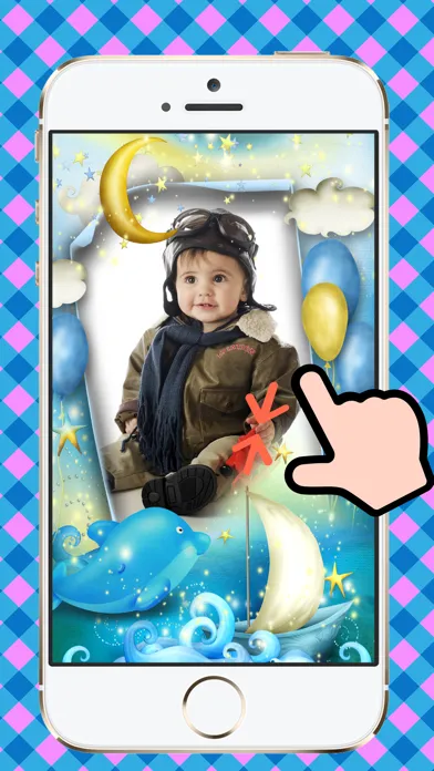 Tangkapan skrin Baby & Kids Photo Frames