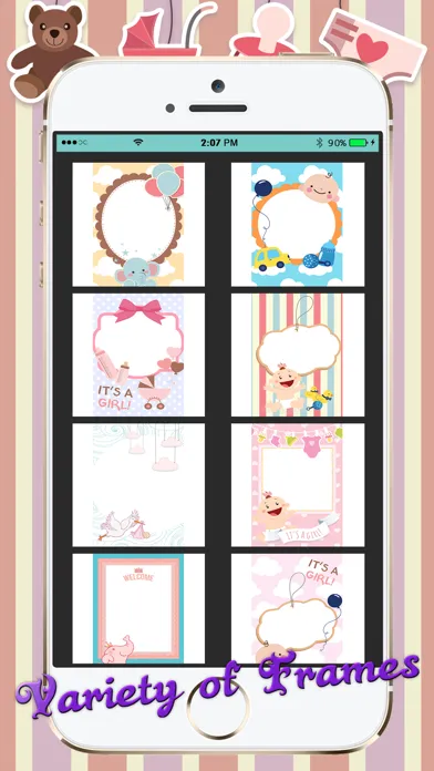Ảnh chụp màn hình của Baby Shower Photo Frames