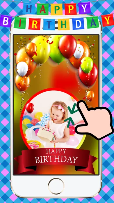 Скриншоты Happy Birthday Photo Frames!