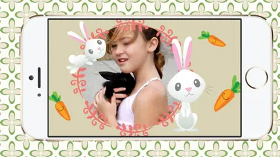 Capturas de tela do Bunny Photo Frames